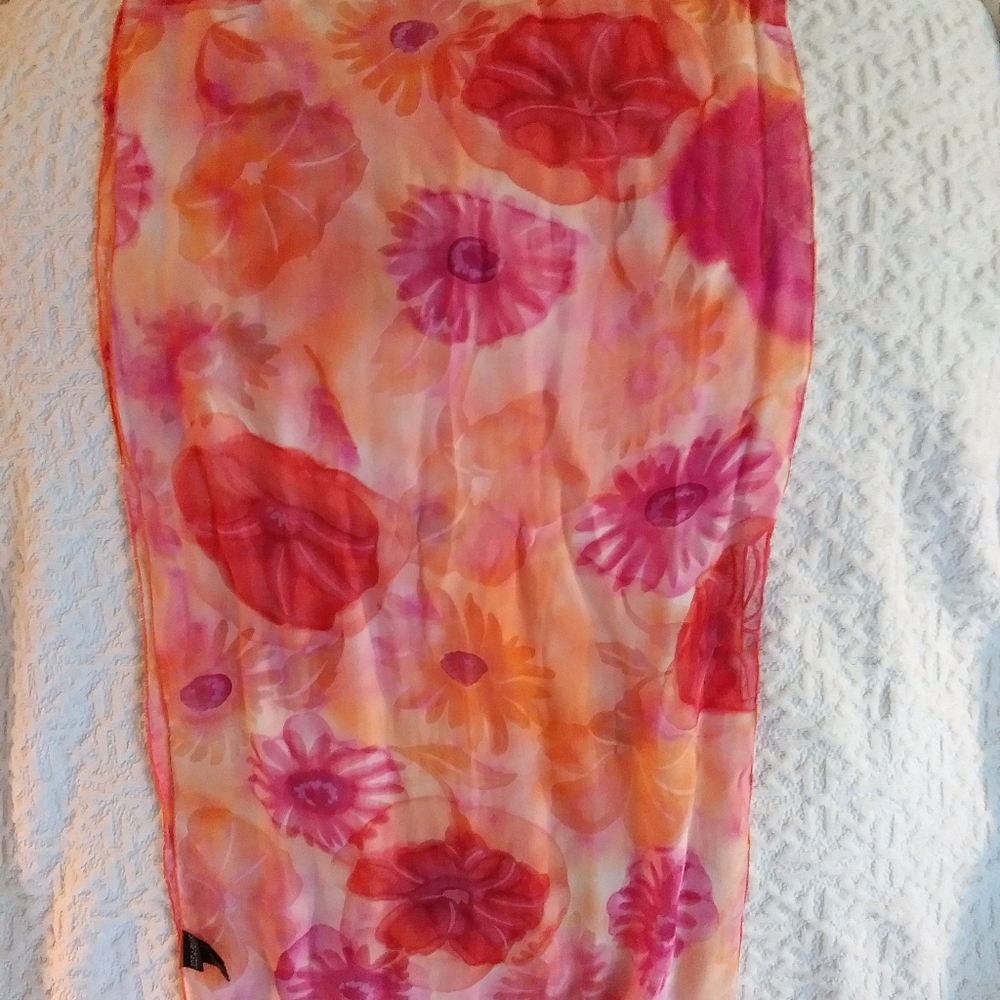 80% silk scarf